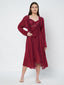 KOI SLEEPWEAR Premium Modal Nighty with Robe