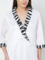 KOI SLEEPWEAR Satin Wrap Maxi Nightgown with Leopard Print