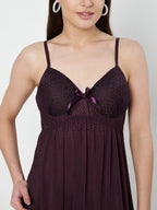 KOI SLEEPWEAR Premium Modal 1PC Wine