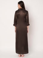 KOI Luxe Comfort Satin fur  Nighty