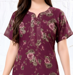 Alpine Bloom A-Line Nightgown