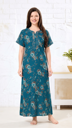 Alpine Bloom A-Line Nightgown