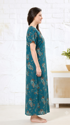 Alpine Bloom A-Line Nightgown