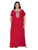 Abhlaline  Contrast Red Gown  XXL