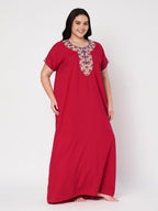 Abhlaline  Contrast Red Gown  XXL
