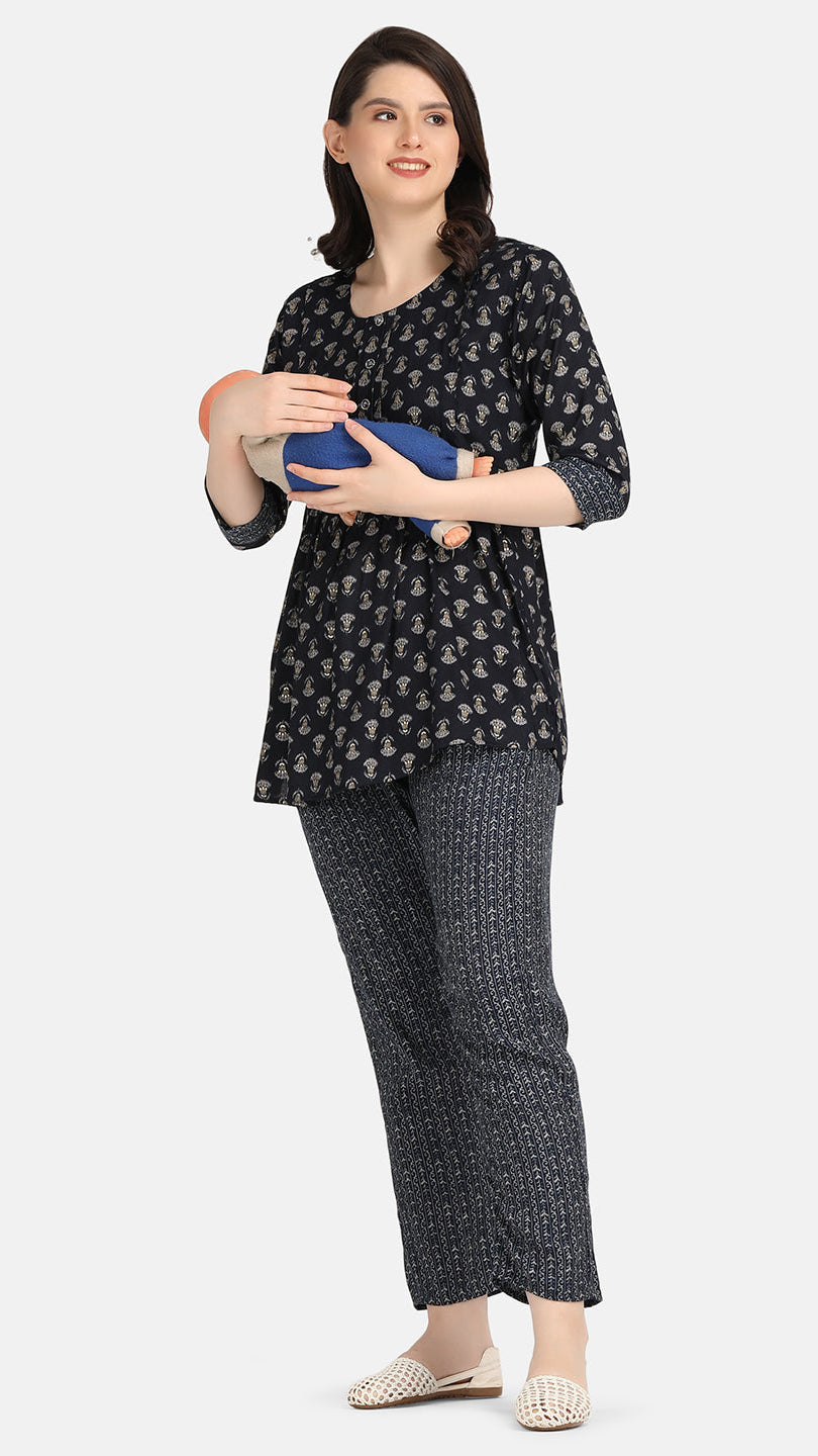 Maternity Floral Co-ord set Main image
