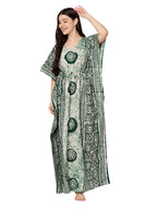KOI Bloom Tie-Dye Printed Kaftan