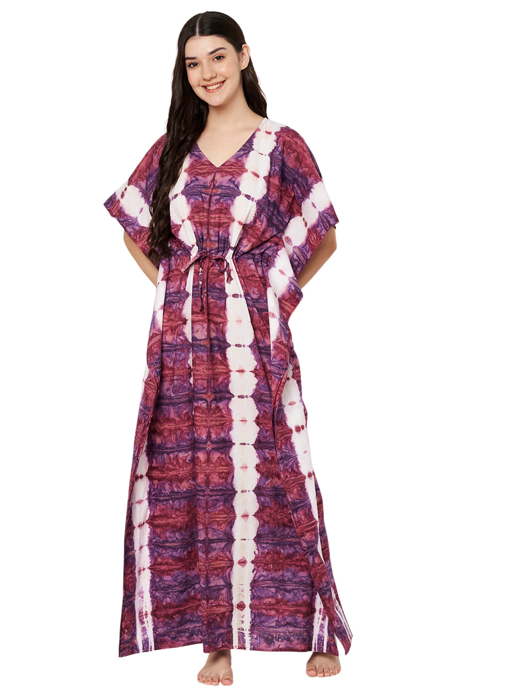 KOI Tie-Dye Printed Kaftan