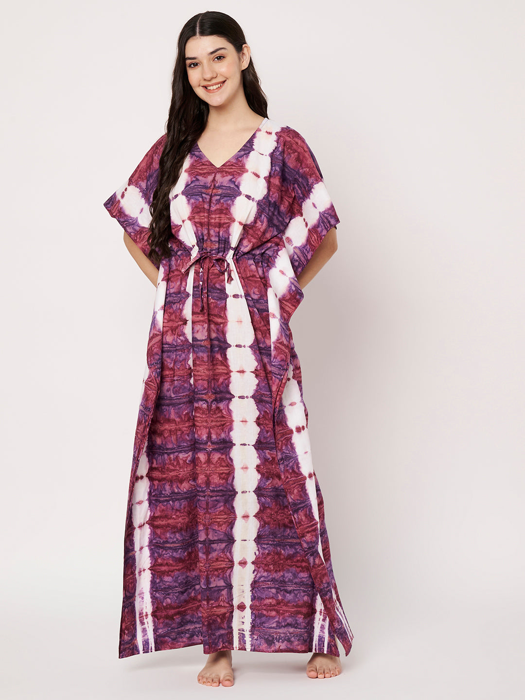 KOI Tie-Dye Printed Kaftan