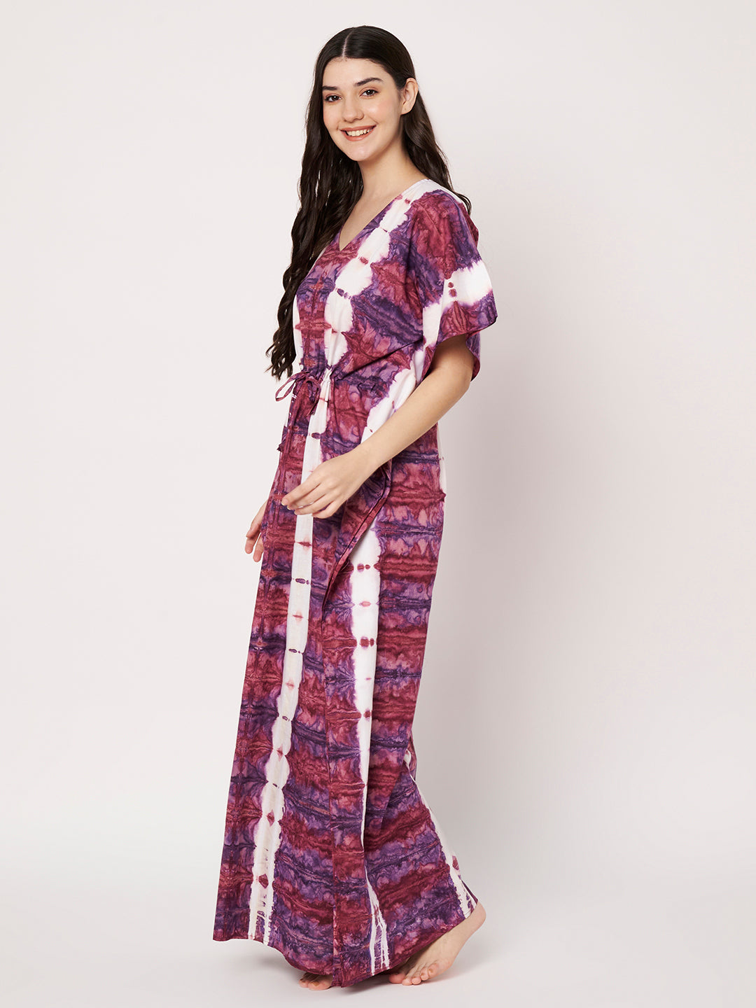 KOI Tie-Dye Printed Kaftan