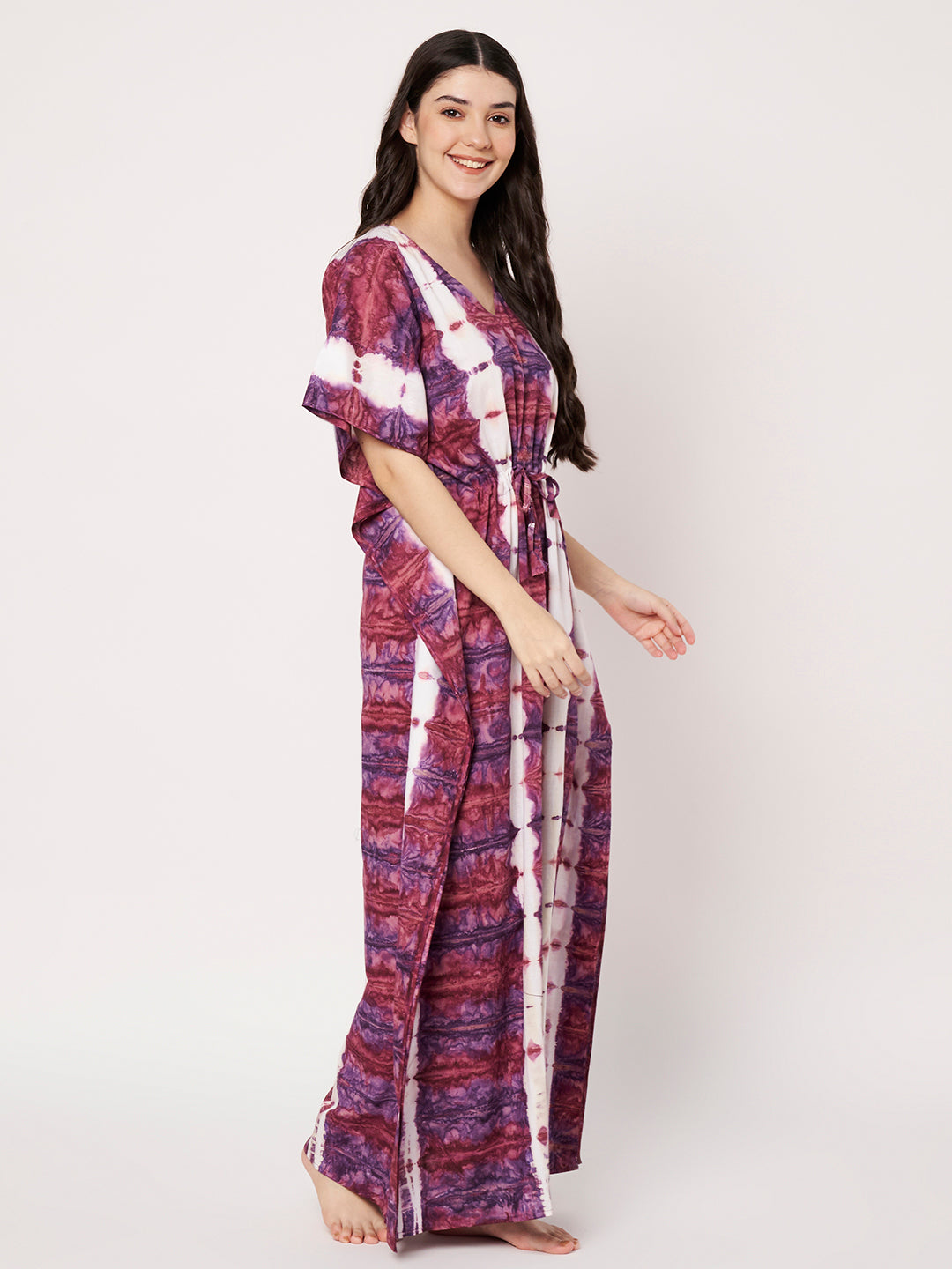 KOI Tie-Dye Printed Kaftan