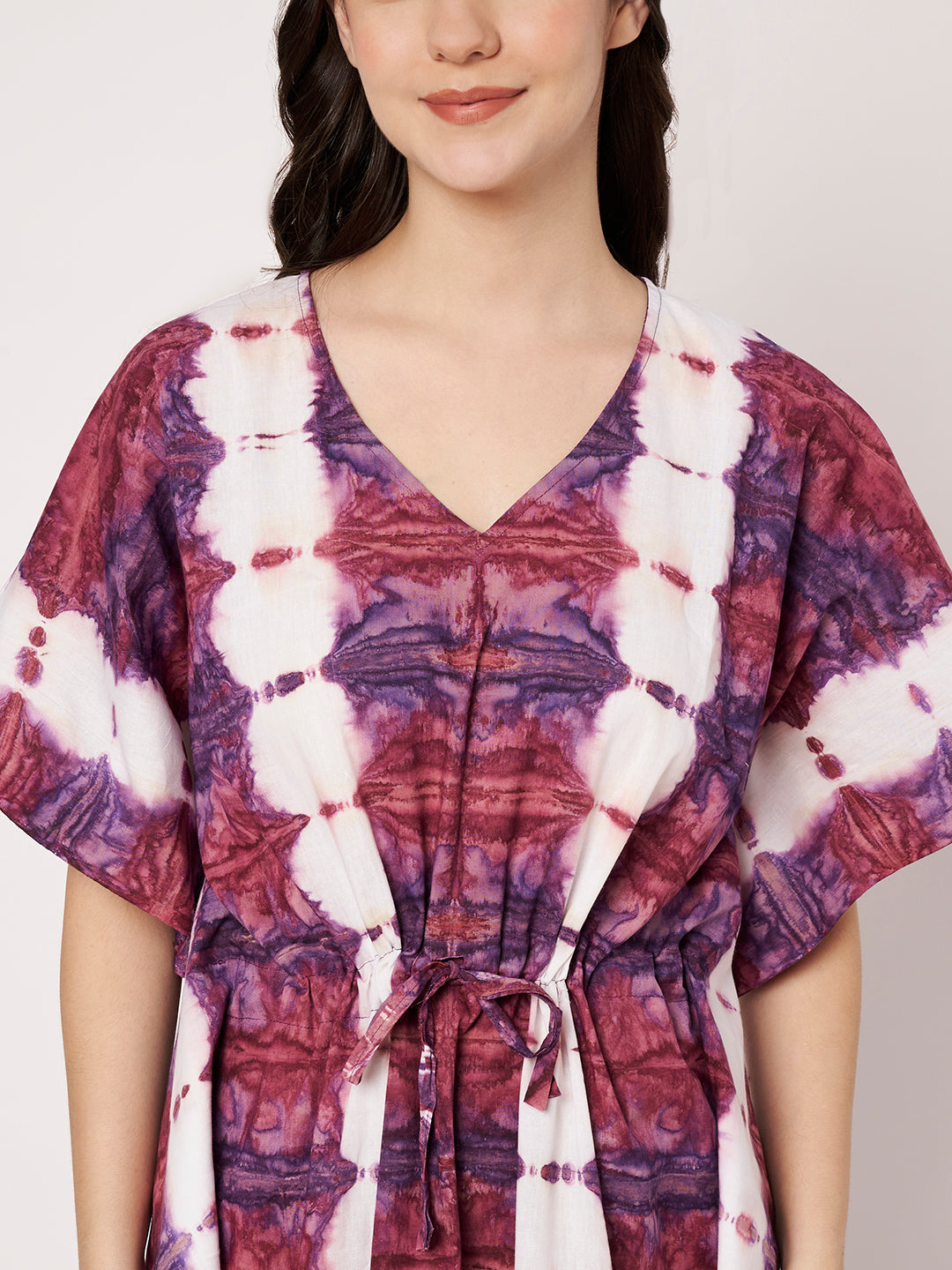 KOI Tie-Dye Printed Kaftan