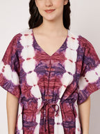 KOI Tie-Dye Printed Kaftan