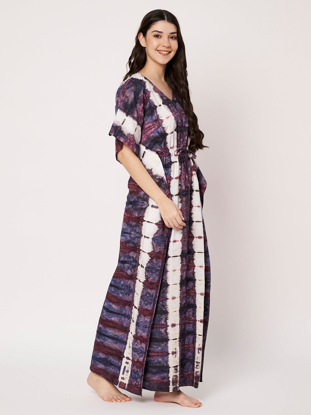KOI Tie-Dye Printed Kaftan