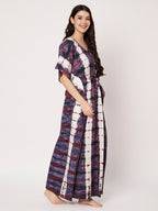 KOI Tie-Dye Printed Kaftan