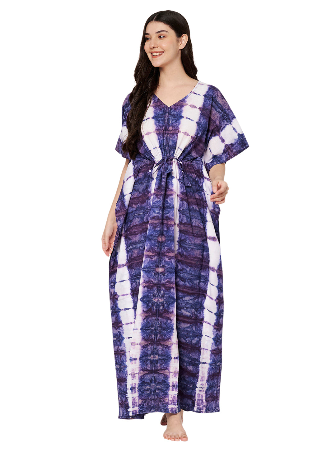 KOI Tie-Dye Printed Kaftan