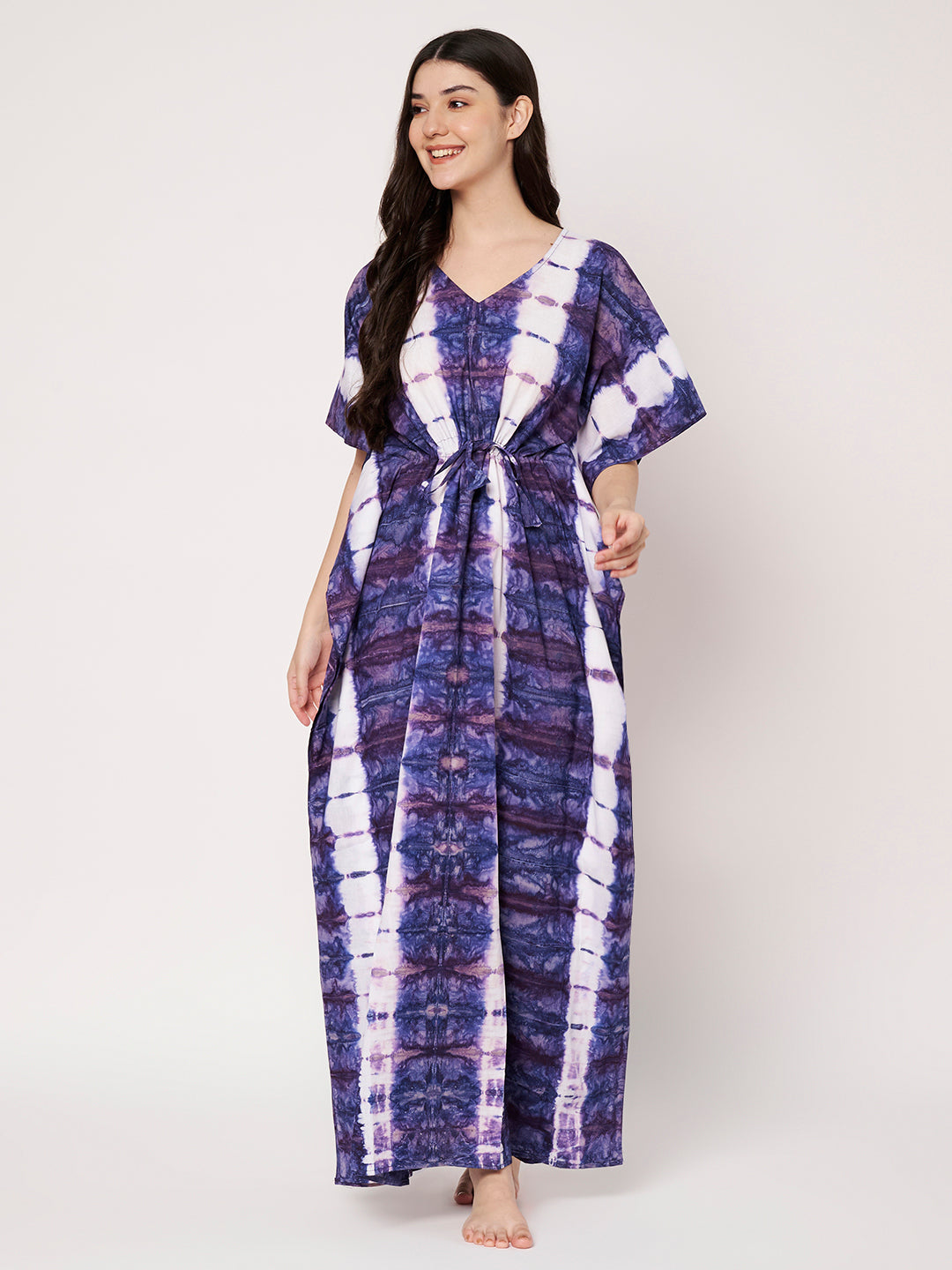 KOI Tie-Dye Printed Kaftan