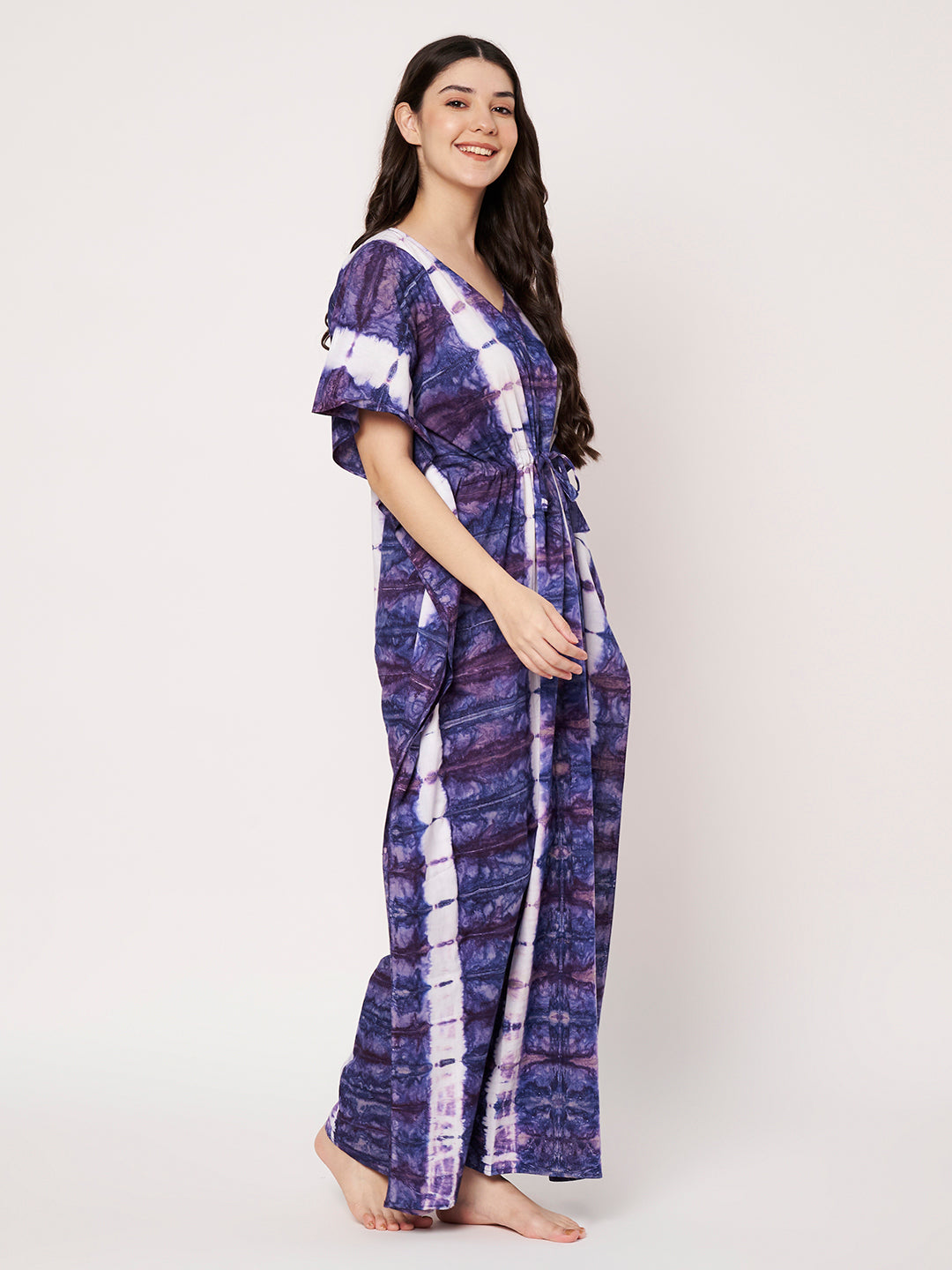 KOI Tie-Dye Printed Kaftan