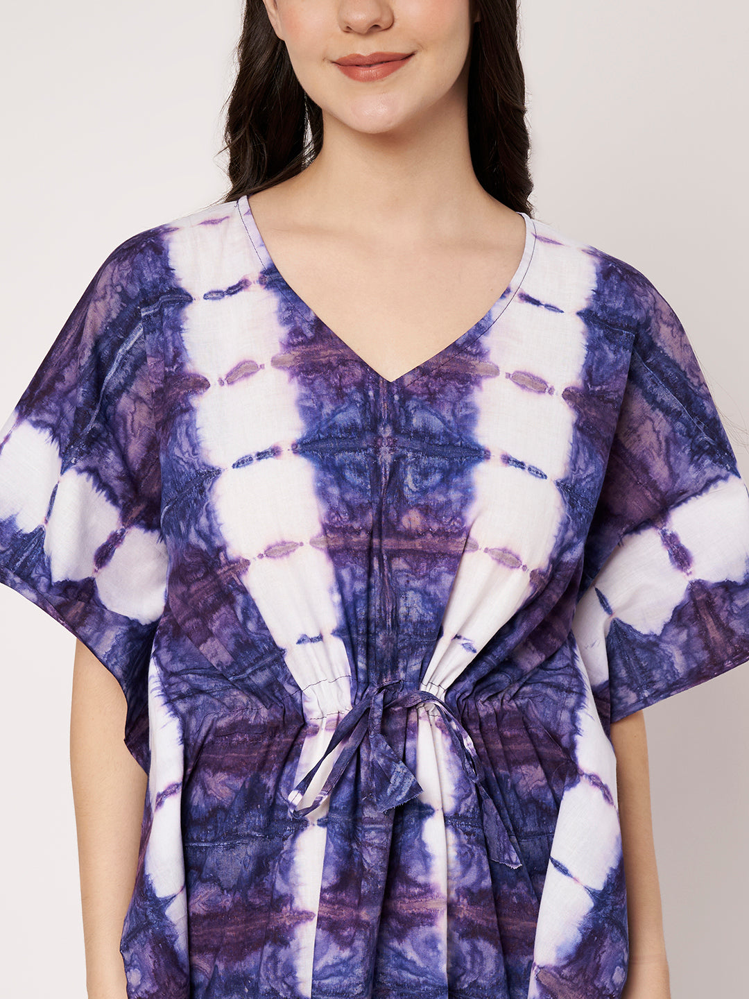 KOI Tie-Dye Printed Kaftan