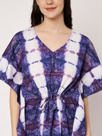 KOI Tie-Dye Printed Kaftan