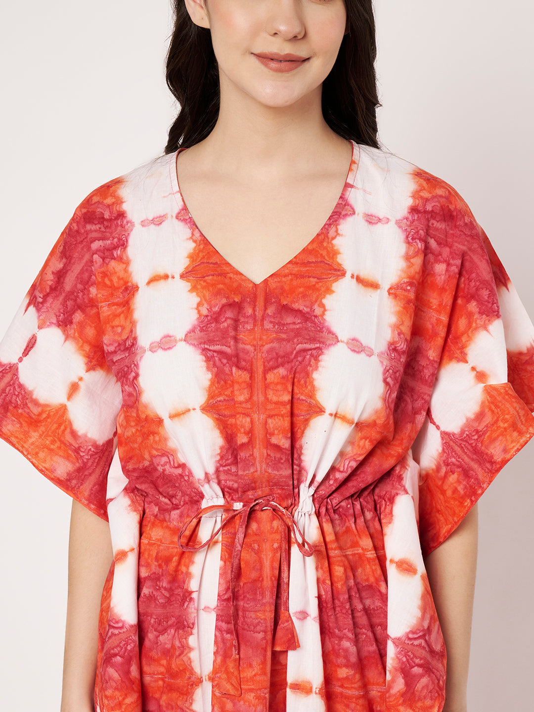 KOI Tie-Dye Printed Kaftan