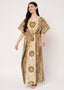 KOI Bloom Tie-Dye Printed Kaftan
