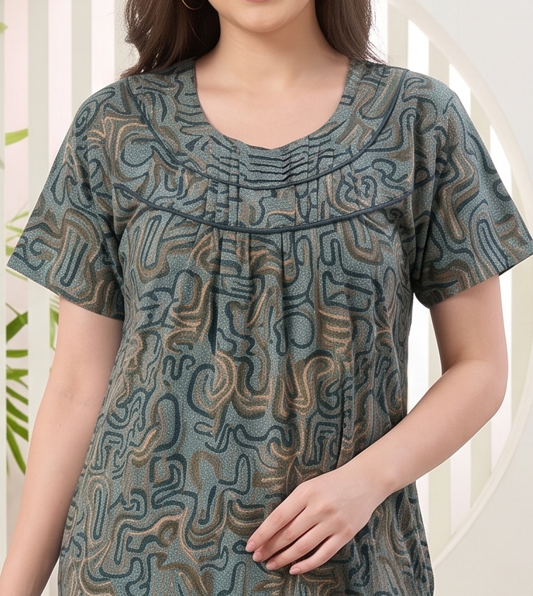 Women’s A-Line Alpine Everyday Loungewear Nighty
