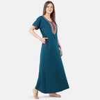 Multi Coloured Embroidered Nightgown