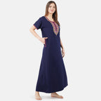 Multi Coloured Embroidered Nightgown