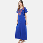 Colourful Embroidery Nightgown