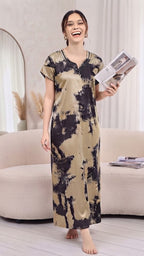 The Midnight Daze Satin Nighty | Nightgown