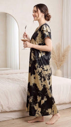 The Midnight Daze Satin Nighty | Nightgown