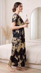 The Midnight Daze Satin Nighty | Nightgown
