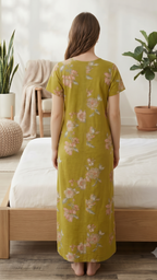 Alphine Printed Maxi Nightgown