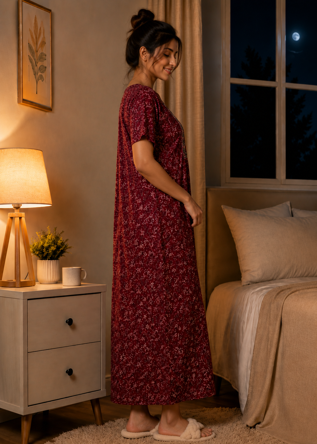 Floral_printed_nightgown