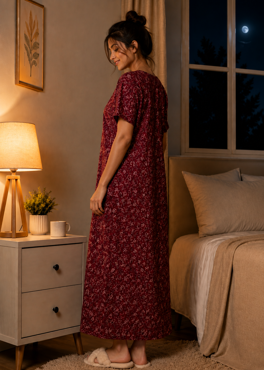 Floral_printed_nightgown