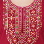 Mirror Embroidery  Night Gown