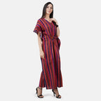 Kaftan Line Cotton Maxi Nightdress