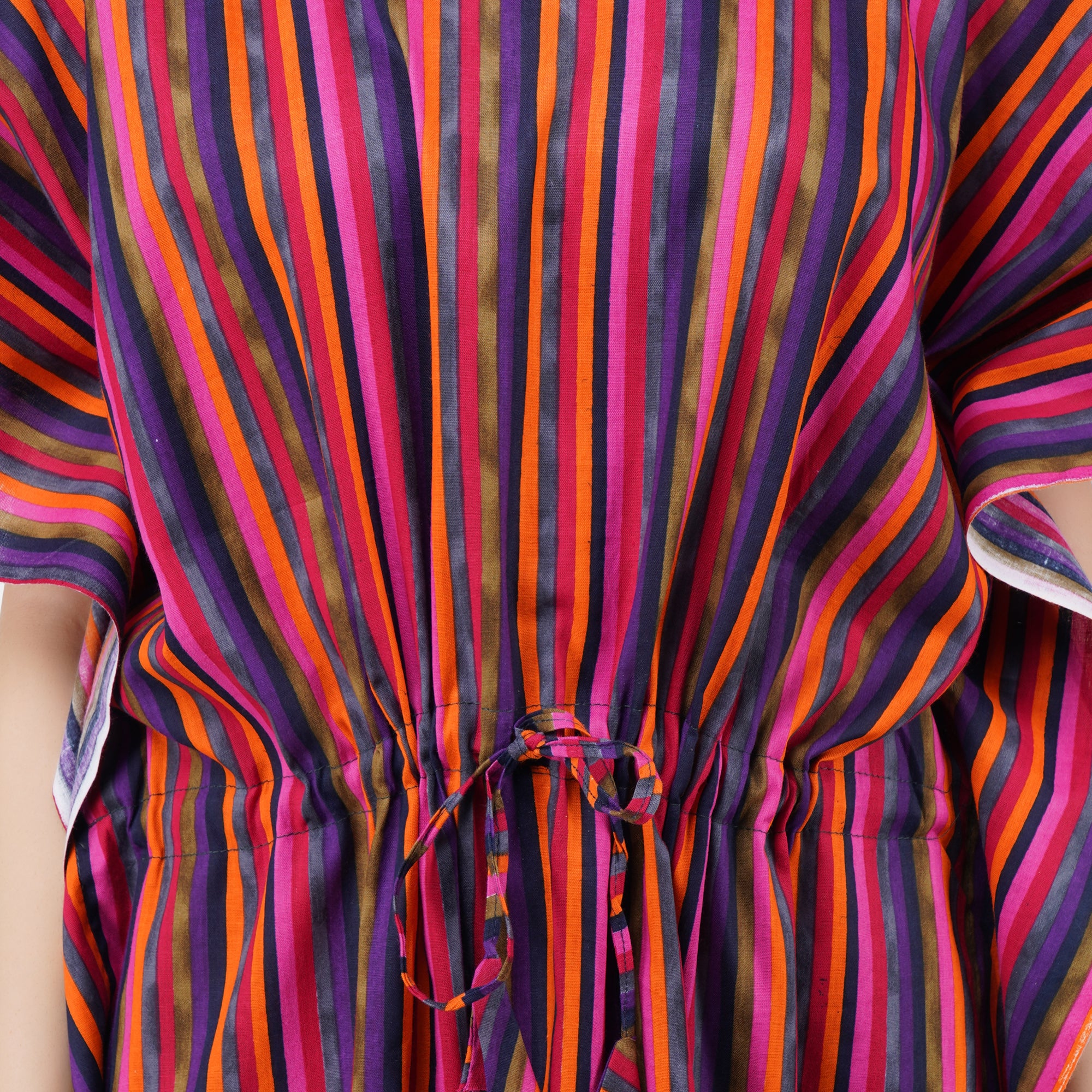 Kaftan Line Cotton Maxi Nightdress