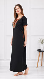 Multi Coloured Embroidered Nightgown