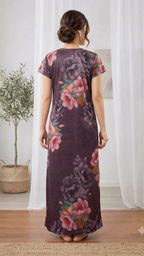 itanlian Satin Loungewear NightGown