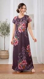 itanlian Satin Loungewear NightGown
