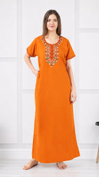 Multi Coloured Embroidered Nightgown