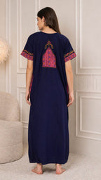KOI SLEEPWEAR Bhopali embroidered gown