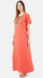Multi Coloured Embroidered Nightgown