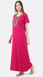 Multi Coloured Embroidered Nightgown