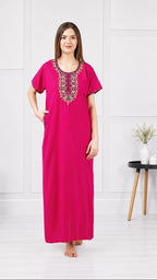 Multi Coloured Embroidered Nightgown