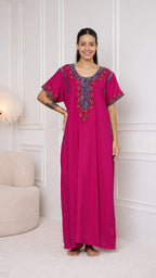 KOI SLEEPWEAR BHOPALI EMBROIDERED GOWN