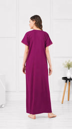 Multi Coloured Embroidered Nightgown