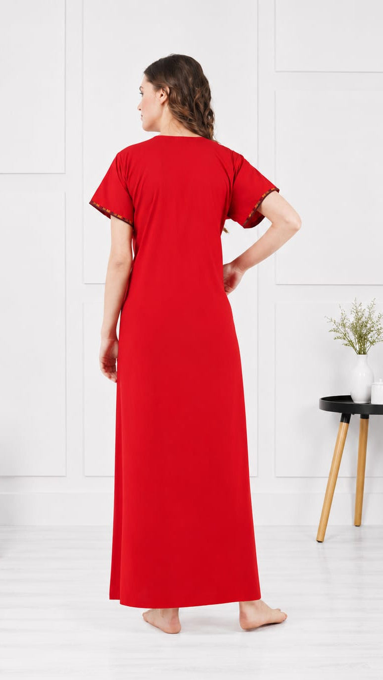 Multi Coloured Embroidered Nightgown